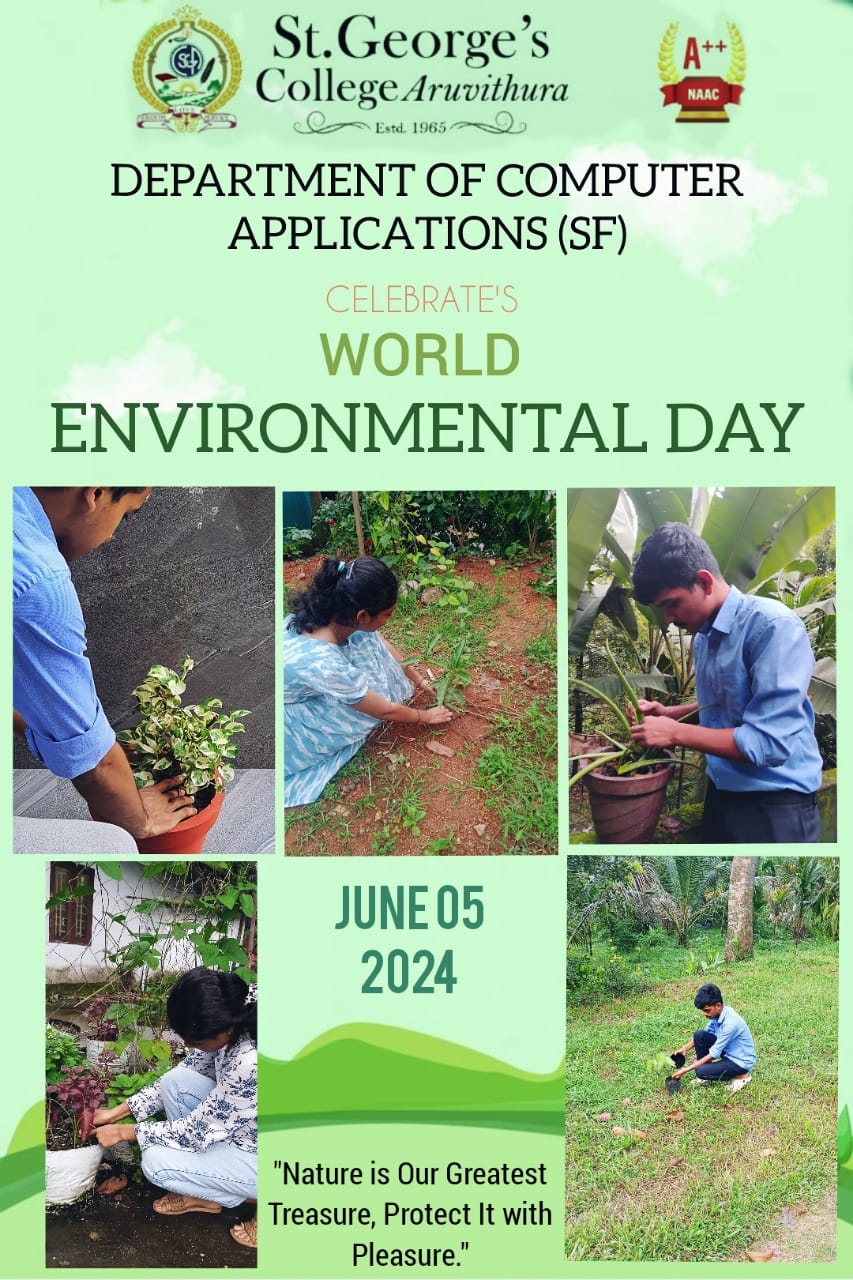 Environment Day Celebration - Department of Computer Applications